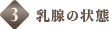 3.乳腺の状態