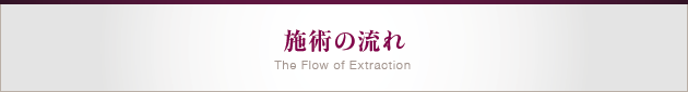 施術の流れ