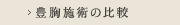 豊胸施術の比較