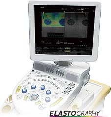 乳腺用エコー ELASTGRAPHY